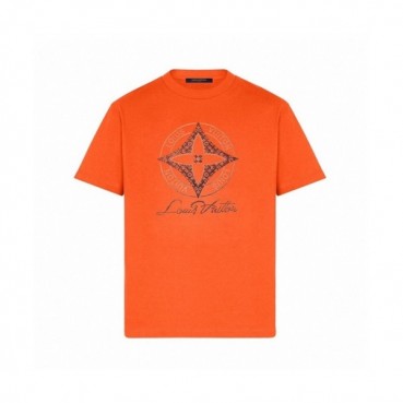 Louis vuitton  Mm/Wm Logo Short Sleeved Tshirts Orange - 루이비통 2021 남/녀 로고 반팔티 Lou03394x Size(s 