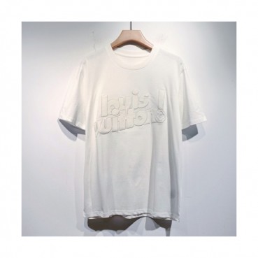 Louis vuitton  Mm/Wm Logo Short Sleeved Tshirts White - 루이비통 2021 남/녀 로고 반팔티 Lou03384x Size(s 