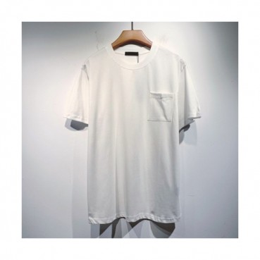 Prada  Mens Basic Logo Short Sleeved Tshirts White - 프라다 2021 남성 베이직 로고 폴로 반팔티 Pra02322x Size(s 
