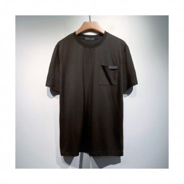 Prada  Mens Basic Logo Short Sleeved Tshirts Black - 프라다 2021 남성 베이직 로고 폴로 반팔티 Pra02321x Size(s 