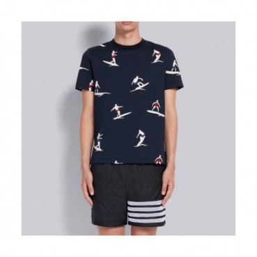 Thom Browne  Mens Casual Short Sleeved Tshirts Navy - 톰브라운 2021 남성 캐쥬얼 반팔티 Thom01328x Size(1 