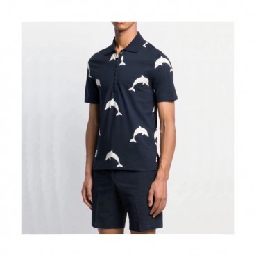 Thom Browne  Mens Casual Short Sleeved Tshirts Navy - 톰브라운 2021 남성 캐쥬얼 반팔티 Thom01317x Size(0 