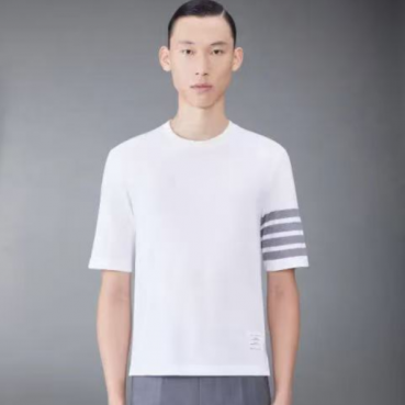 Thom Browne  Mens Casual Short Sleeved Tshirts Blue - 톰브라운 남성 캐쥬얼 반팔티 Tho01304x Size(0 