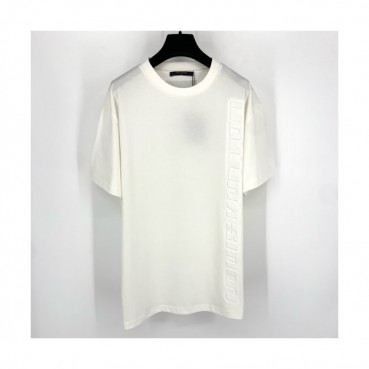 Louis vuitton  Mm/Wm Logo Short Sleeved Tshirts White - 루이비통 2021 남/녀 로고 반팔티 Lou03369x Size(xs 