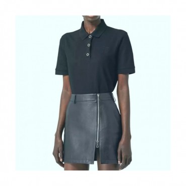Burberry Womens Cotton Short Sleeved Tshirts Navy - 버버리 2021 여성 로고 코튼 반팔티 Bur04018x Size(s 
