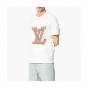 Louis vuitton  Mm/Wm Logo Short Sleeved Tshirts White - 루이비통 2021 남/녀 로고 반팔티 Lou03367x Size(xs 