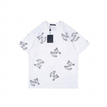 Louis vuitton  Mm/Wm Logo Short Sleeved Tshirts White - 루이비통 2021 남/녀 로고 반팔티 Lou03364x Size(xs 
