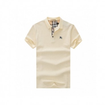 Burberry  Mens Logo Cotton Short Sleeved Tshirts Beige - 버버리 2021 남성 로고 코튼 반팔티 Bur04011x Size(m 