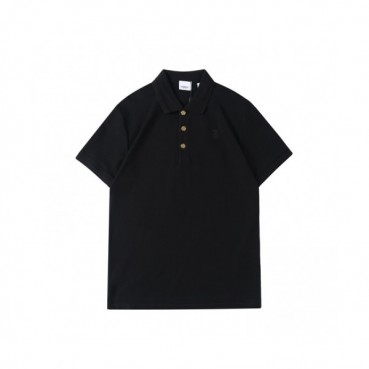 Burberry  Mm/Wm Logo Cotton Short Sleeved Tshirts Black - 버버리 2021 남/녀 로고 코튼 반팔티 Bur04009x Size(xs 