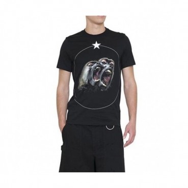 Givenchy  Mens Logo Short Sleeved Tshirts Black - 지방시 2021 남성 로고 코튼 반팔티 Giv0542x Size(xs 