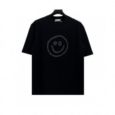 Balenciaga  Mm/Wm Logo Cotton Short Sleeved Tshirts Black - 발렌시아가 2021 남/녀 로고 코튼 반팔티 Bal01117x Size(xs 