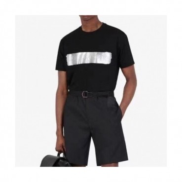 Givenchy  Mens Logo Short Sleeved Tshirts Black - 지방시 2021 남성 로고 코튼 반팔티 Giv0541x Size(xs 