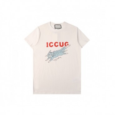 Gucci  Mm/Wm Logo Short Sleeved Tshirts White - 구찌 2021 남/녀 로고 반팔티 Guc03842x Size(s 