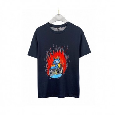 Miumiu Mens Cotton Tshirt - 미우미우 남성 코튼 반팔티 