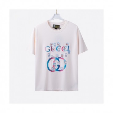 Gucci  Mm/Wm Logo Short Sleeved Tshirts White - 구찌 2021 남/녀 로고 반팔티 Guc03841x Size(xs 