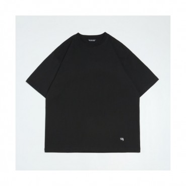 Balenciaga  Mm/Wm Logo Cotton Short Sleeved Tshirts Black - 발렌시아가 2021 남/녀 로고 코튼 반팔티 Bal01106x Size(xs 