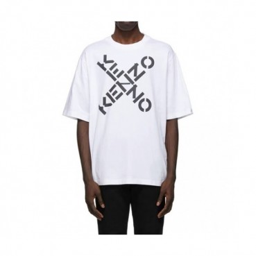 Kenzo  Mens Tiger Cotton Short Sleeved Tshirts White - 겐조 2021 남성 타이거 캐쥬얼 코튼  반팔티 Ken0154x Size(s 