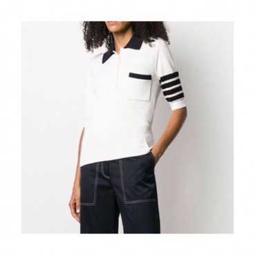 Thom Browne Womens Polo Tshirts - 톰브라운 여성 폴로 반팔티 