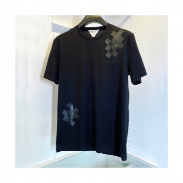 Bottega Veneta  Mens Business Short-sleeved Tshirts Black 