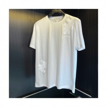 Bottega Veneta  Mens Business Short-sleeved Tshirts White 