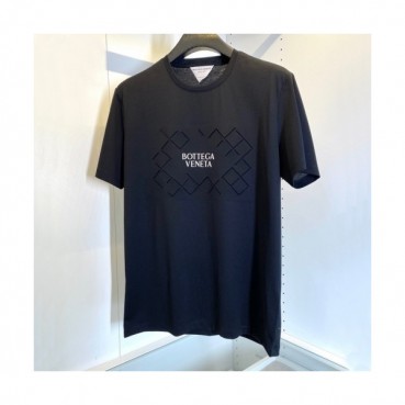 Bottega Veneta  Mens Business Short-sleeved Tshirts Black 
