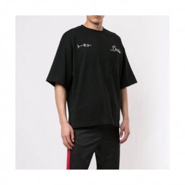 [유니크]Maison margiela  Mm/Wm Deserve Printing Cotton Short Sleeved Tshirts Black - 메종 마르지엘라 2021 남/녀 프린팅 코튼 반팔티 Mai0054x Size(s 