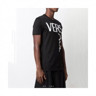 Versace  Mens Logo Short Sleeved Tshirts Black - 베르사체 2021 남성 메두사 반팔티 Ver0856x Size(s 