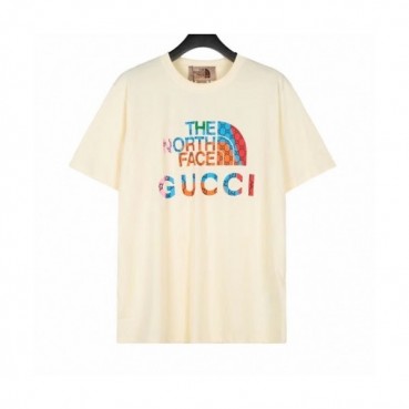 Gucci  Mm/Wm Logo Short Sleeved Tshirts Ivory - 구찌 2021 남/녀 로고 반팔티 Guc03824x Size(xs 