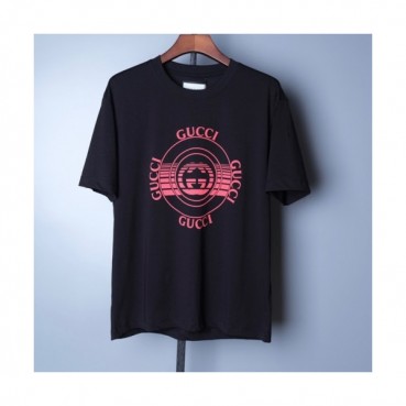 Gucci  Mm/Wm Logo Short Sleeved Tshirts Black - 구찌 2021 남/녀 로고 반팔티 Guc03819x Size(m 