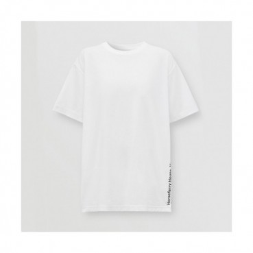 Burberry  Mm/Wm Logo Cotton Short Sleeved Tshirts White - 버버리 2021 남/녀 로고 코튼 반팔티 Bur04002x Size(s 