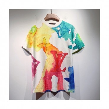 Louis vuitton  Mm/Wm Logo Short Sleeved Tshirts White - 루이비통 2021 남/녀 로고 반팔티 Lou03319x Size(xs 