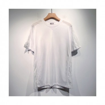 Dior  Mm/Wm Casual Crew-neck Short Sleeved Tshirts White 