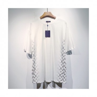 Louis vuitton  Mm/Wm Logo Short Sleeved Tshirts White - 루이비통 2021 남/녀 로고 반팔티 Lou03315x Size(s 