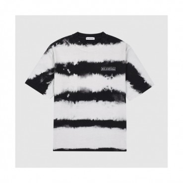 Balenciaga  Mm/Wm Logo Cotton Short Sleeved Tshirts Black - 발렌시아가 2021 남/녀 로고 코튼 반팔티 Bal01087x Size(xs 