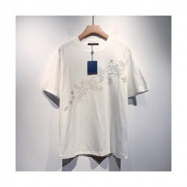 Louis vuitton  Mm/Wm Logo Short Sleeved Tshirts White - 루이비통 2021 남/녀 로고 반팔티 Lou03312x Size(s 