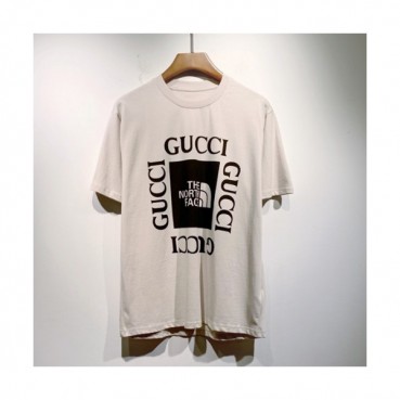 Gucci  Mm/Wm Logo Short Sleeved Tshirts Beige - 구찌 2021 남/녀 로고 반팔티 Guc03806x Size(s 