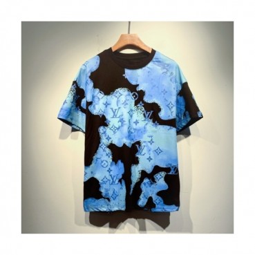 Louis vuitton  Mm/Wm Logo Short Sleeved Tshirts Black - 루이비통 2021 남/녀 로고 반팔티 Lou03006x Size(m 