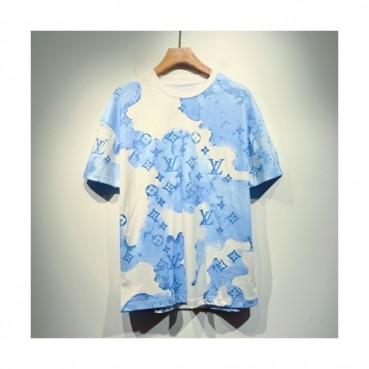 Louis vuitton  Mm/Wm Logo Short Sleeved Tshirts White - 루이비통 2021 남/녀 로고 반팔티 Lou03005x Size(m 