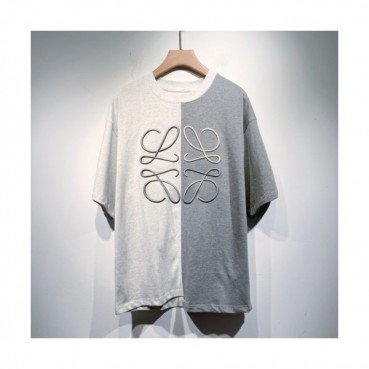 Loewe  Mm/Wm Smile Short Sleeved Tshirts Gray - 로에베 2021 남/녀 스마일 반팔티 Loe0437x Size(s 