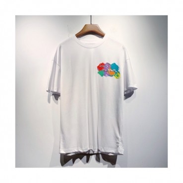 Louis vuitton  Mm/Wm Logo Short Sleeved Tshirts White - 루이비통 2021 남/녀 로고 반팔티 Lou02996x Size(s 