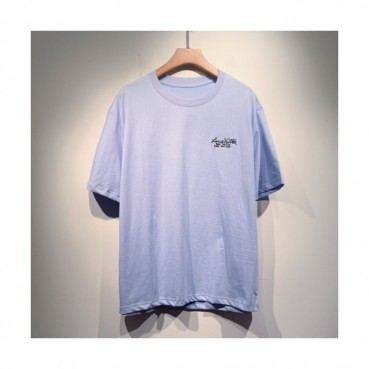 Louis vuitton  Mm/Wm Logo Short Sleeved Tshirts Purple - 루이비통 2021 남/녀 로고 반팔티 Lou02994x Size(s 