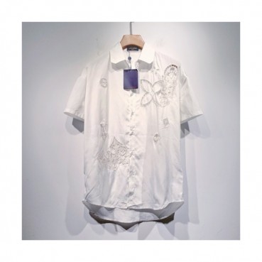Louis vuitton  Mm/Wm Logo Short Sleeved Tshirts White - 루이비통 2021 남/녀 로고 반팔티 Lou02991x Size(s 