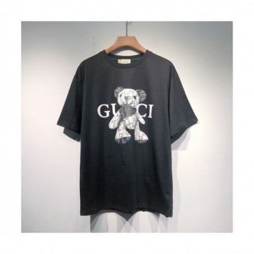 Gucci  Mm/Wm Logo Short Sleeved Tshirts Black - 구찌 2021 남/녀 로고 반팔티 Guc03803x Size(s 