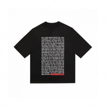 Rick Owens  Mens Casual Short Sleeved Thirts Black - 릭오웬스 2021 남성 캐쥬얼 반팔티 Ric0103x Size(s 
