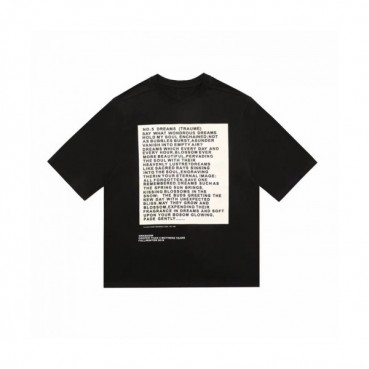 Rick Owens  Mens Casual Short Sleeved Thirts Black - 릭오웬스 2021 남성 캐쥬얼 반팔티 Ric0101x Size(s 