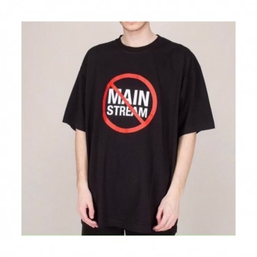 [매장판]Vetements  Mm/Wm Printing Logo Cotton Short Sleeved Oversize Tshirts Black - 베트멍 2021 남/녀 프린팅 로고 코튼 오버사이즈 반팔티 Vet0153x Size(s 