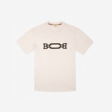 Bally Mens Tshirts White - 발리 2021 남성 로고 폴로 반팔티 Bly129x