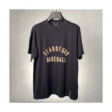 Fear of god  Mm/Wm Minimal Cotton Short Sleeved Tshirts Gray - 피어오브갓 2021 남/녀 미니멀 코튼 반팔티 Fea0301x Size(s 
