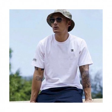 [추천템]Chanel  Mm/Wm 'CC' Logo Cotton Short Sleeved Tshirts White - 샤넬 2021 남/녀 'CC'로고 코튼 반팔티 Cnl0703x Size(s 