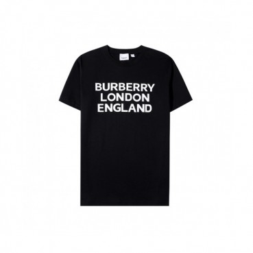 Burberry Womens Cotton Short Sleeved Tshirts White - 버버리 2021 여성 로고 코튼 반팔티 Bur03889x Size(s 